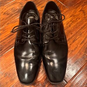 Stacy Adams Black Leather Oxfords